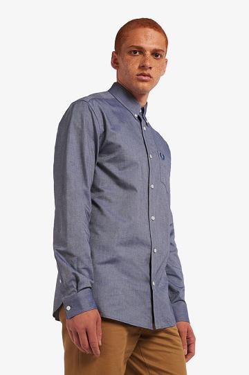 Fred Perry Oxford Miesten Paidat Sininen | FI 1533JPQJ